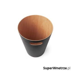 Kosz 9L Umbra Woodrow czarny