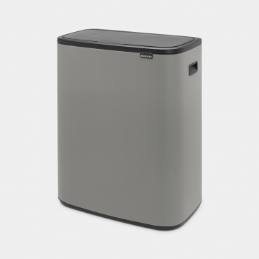 Kosz Bo Touch Bin 1 komora 60 l, mineralny betonowy szary - Brabantia