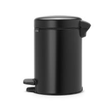 Kosz łazienkowy na śmieci 3L pedałowy NewIcon Brabantia czarny matowy