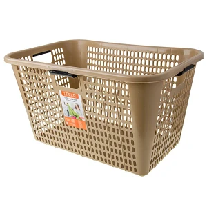 Kosz na pranie 65L Beż ^/OD7998