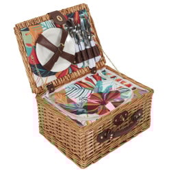 Kosz piknikowy exotic 4-osobowy           z wyposażeniem