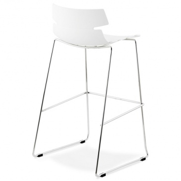 Krzesło barowe Reny Kokoon Design biały