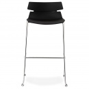Krzesło barowe Reny Kokoon Design czarny