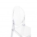 Krzesło barowe victoria 65 cm transparentne