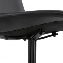 Krzesło skórzane Bedford Kokoon Design czarne