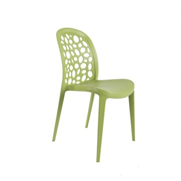 Krzesło Bladder zielone