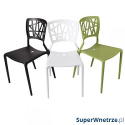 Krzesło Bush białe