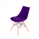 Krzesło King Bath Fabric fioletowe