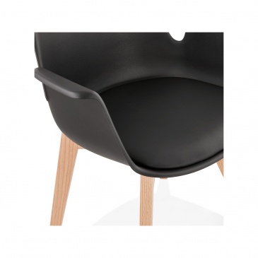 Krzesło Kokoon Design Alcapone czarne