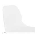 Krzesło Kokoon Design Claudi białe nogi czarne