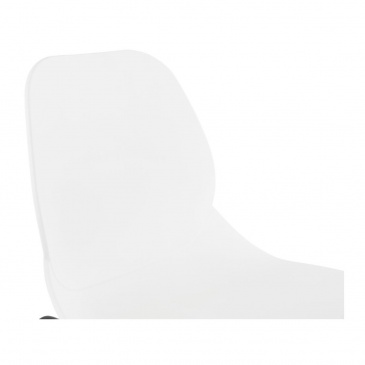 Krzesło Kokoon Design Claudi białe nogi czarne