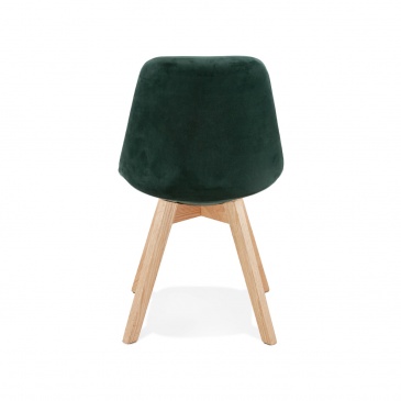 Krzesło Kokoon Design Phil zielone nogi naturalne