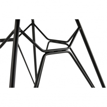 Krzesło Kokoon Design Pika jasnoszare nogi czarne