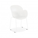 Krzesło Kokoon Design Roxan białe