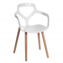 Krzesło Nox Wood białe