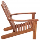Krzesło ogrodowe Adirondack, lite drewno akacjowe