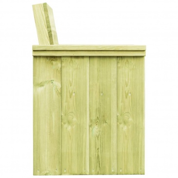 Krzesło ogrodowe z impregnowanego drewna sosnowego