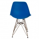 Krzesło P016 PP Gold niebieskie