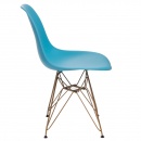 Krzesło P016 PP Gold ocean blue