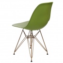 Krzesło P016 PP Gold zielone