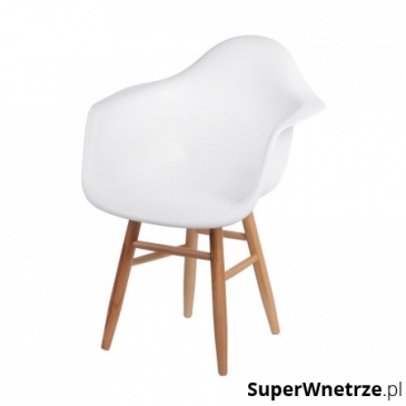 Krzesło P018 Plus białe outlet