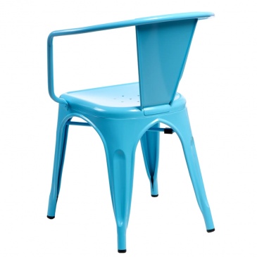 Krzesło D2 Paris Arms niebieskie