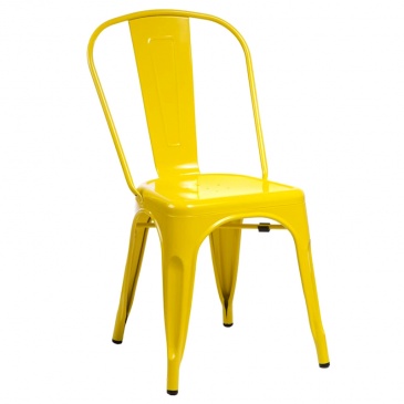 Krzesło D2 Paris żółte 