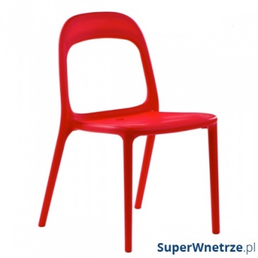 Krzesło Plane czerwone