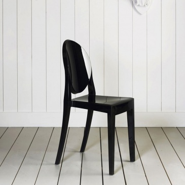 Krzesło Victoria King Home Czarne