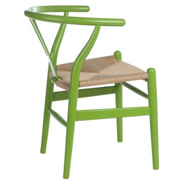 Krzesło Wicker Color zielone