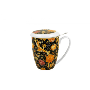 Kubek 380 ml z zaparzaczem CRAY FLORAL by William Morris