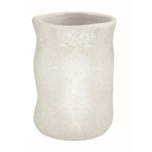 Kubek łazienkowy biały Kleine Wolke Crinkle