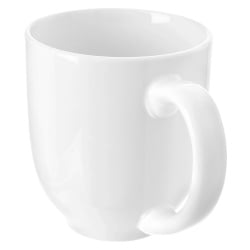 Kubek porcelanowy biały mona 450 ml