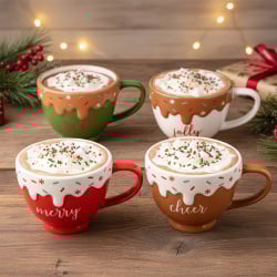 Kubki ceramiczne 420 ml 4 szt. Kubki ceramiczne 420 ml 4 szt.