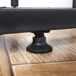 Kwietnik 6-poziomowy na doniczki metalowy czarny 118 cm