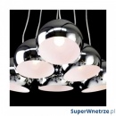 Lampa Chromowane Perły M 14 cm