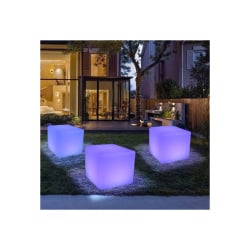 Lampa ogrodowa kostka cubic xl led rgbw 16 kolorów 50 cm Lampa ogrodowa kostka cubic xl led rgbw 16 kolorów 50 cm