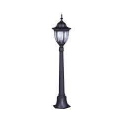 Lampa ogrodowa stojąca k-6007a/l czarny z serii vasco
