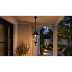 Lampa ogrodowa wisząca k-5006h czarny z serii lozana Lampa ogrodowa wisząca k-5006h czarny z serii lozana
