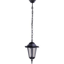 Lampa ogrodowa wisząca k-5009h czarny z serii standard