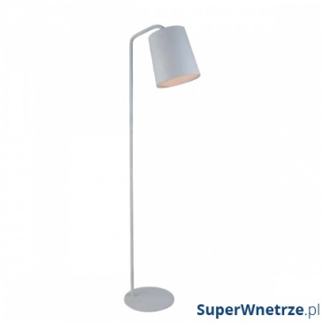 Lampa podłogowa 185cm King Home Flaming biała