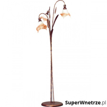 Lampa podłogowa 156x56cm Lampex Kłos beżowa