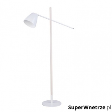 Lampa podłogowa 150x95x30 cm NORDIFRA STICKS biała