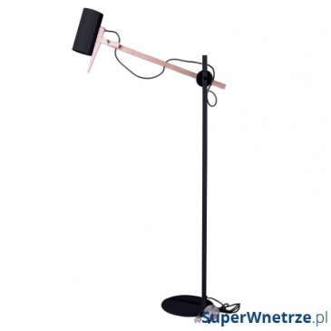 Lampa podłogowa D2 Stork czarna