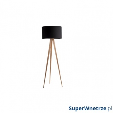 Lampa podłogowa TRIPOD WOOD