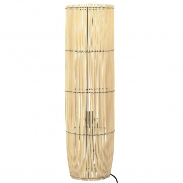 Lampa podłogowa, wiklina, 72 cm, E27