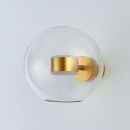 Lampa ścienna bubbles -1w led złota 3000 k