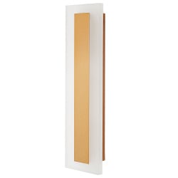 Lampa ścienna ogrodowa led rosalie 30 cm złoty
