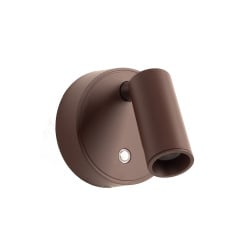 Lampa ścienna SHP PICKET brązowa