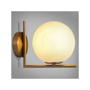 Lampa ścienna 22cm Step into design Solaris biało-złota